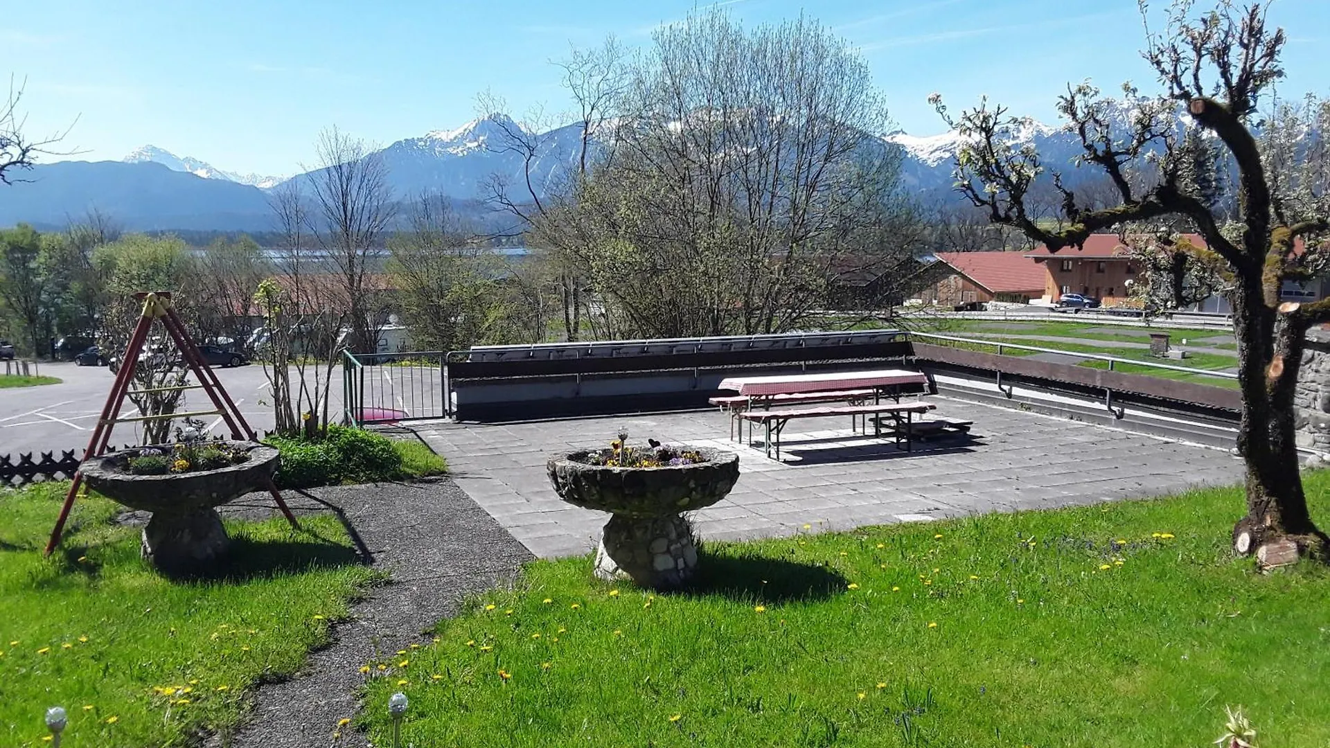 Ferienwohnung Bergfeuer Im Ferienhaus Weber Füssen